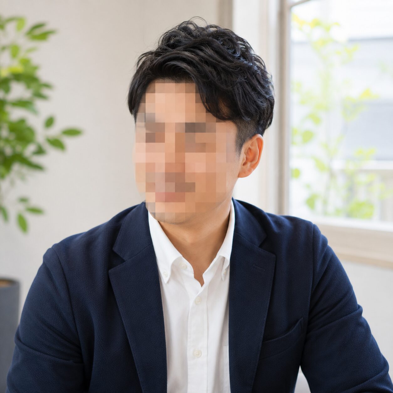 相談者 40代男性(モザイク加工)