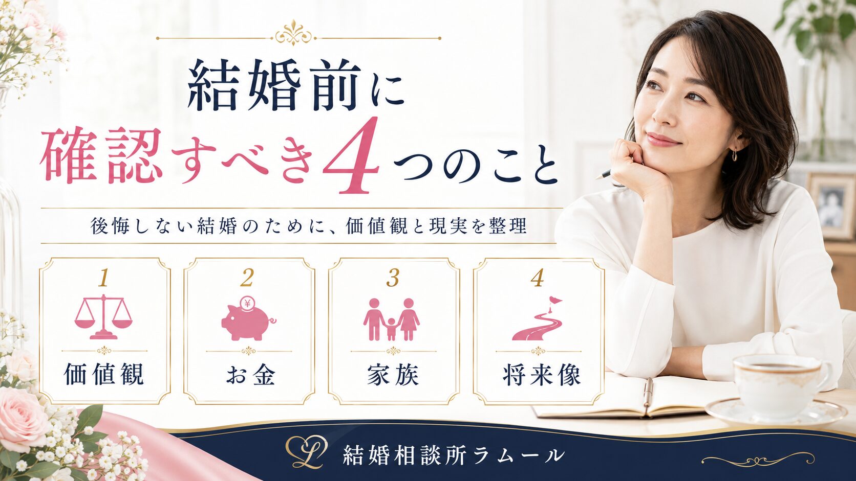 バツイチ子持ち男性との再婚前に確認すべき4つのこと